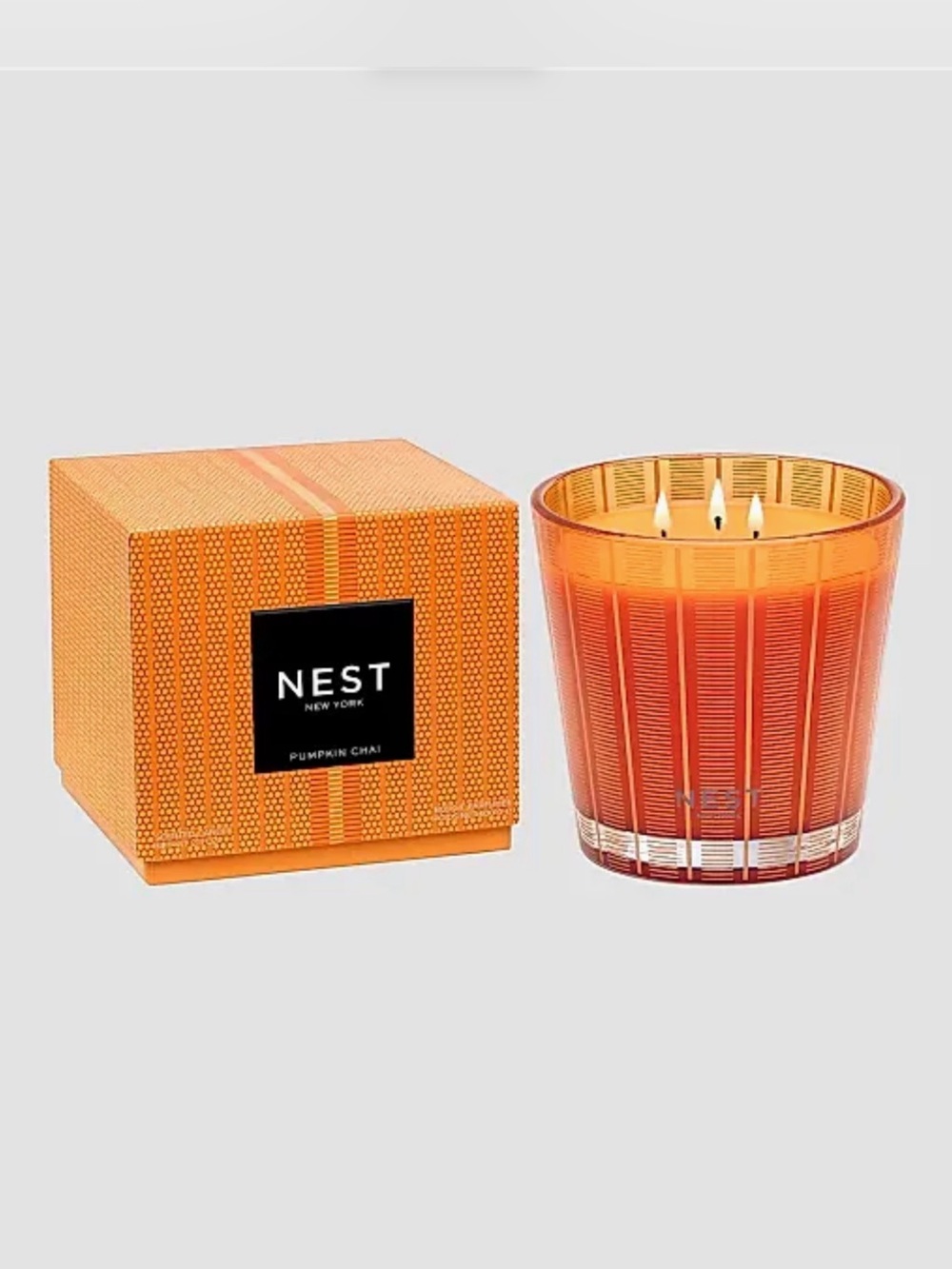 NWT NEST NEW YORK PUMPKIN CHAI SCENTED CANDLE 600 G 21.2 OZ